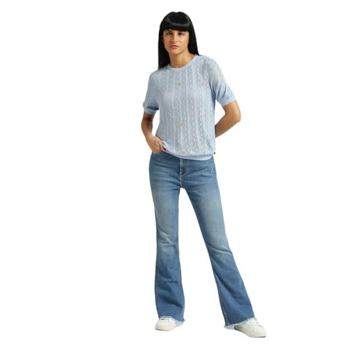 Image of Pepe Jeans Women's Cotton Regular Fit T-Shirt