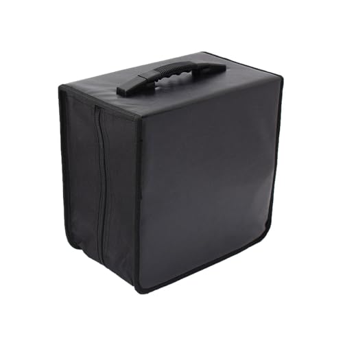 Mallette CD DVD 360 disques de grande capacité avec fermeture de sécurité - 6