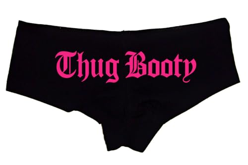 Sexy Girl Rock THUG BOOTY Panties – Bold Streetwear Style Cheeky Underwear for Women with Attitude