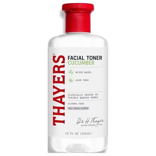 THAYERS Alcohol-Free, Hydrating Cucumber Witch Hazel Facial Toner with Aloe Vera Formula, 12 oz