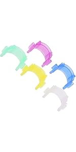 100 Stück Silikon Spulenklemmen - Garnspulenhalter Für Näh- Und Stickmaschinen