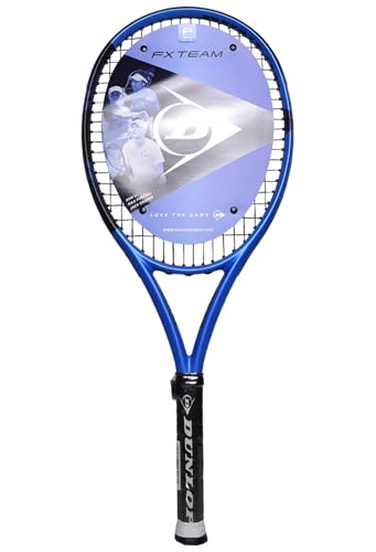 Raquette de tennis Dunlop FX Team 285 pour éviter la fatigue et gagner en puissance de frappe