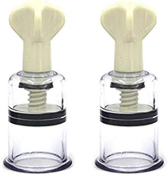 2PCS Vacuum Cupping Multi-Functional Rotary Magnetic Therapy Cupping Device Massage Relax Biomagnetic Chinese Cupping Therapy Set (L(1.2 inch))