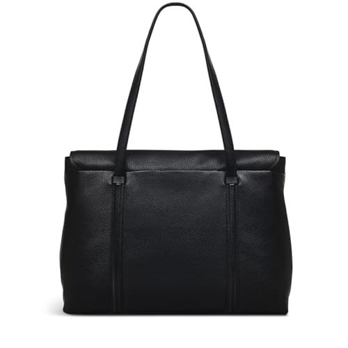 Image of RADLEY London Rivington Women's Medium Leather Flapover Workbag, Black