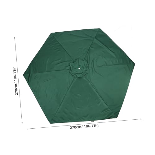 Toile parasol de remplacement imperméable et durable de haute qualité