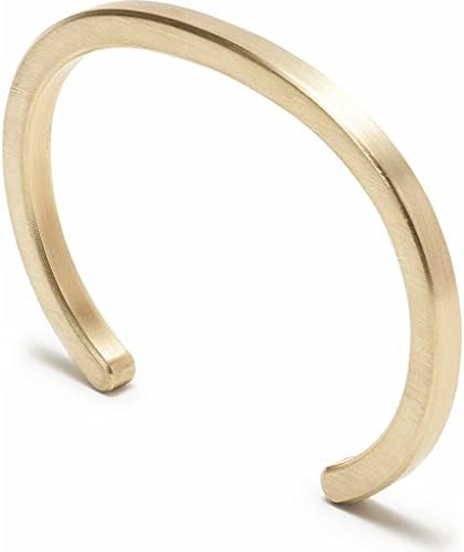 Craighill Radial Cuff | Brass | Small | Precision Machined, Unfussy, and Can Be Used In A Large Variety of Outfits