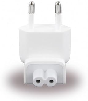LS Lapster EU Style Plug Adapter Duck Head for Power Adapters of MacBook,Powerbook, Pro, Air, iPod, iPhone, iPad, iBook