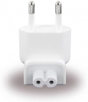 LS Lapster EU Style Plug Adapter Duck Head for Power Adapters of MacBook,Powerbook, Pro, Air, iPod, iPhone, iPad, iBook