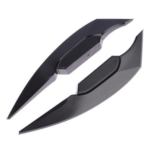 Aile De Déflecteur d'air Aileron Aérodynamique Universel De Moto, Aile Dynamique avec Autocollant De Décoration Adhésif pour Moto Et Scooter Aileron De...