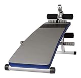 FACAZ Feinere Form Semi-kommerzielle Sit-Up-Fitnessgeräte für zu Hause， Verstellbare Bank Sit-Up-Bank Schrägbrett Abneigung Bauchbank Crunch-Board， Multifunktionales Bauch-Bauch-Rückenbrett