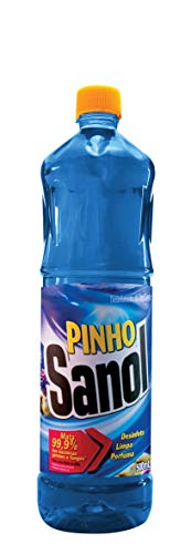 Sanol Desinfetante Líquido Para Uso Geral Pinho Marine 500 Ml Azul
