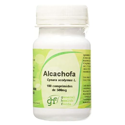 GHF - GHF Alcachofa 100 comprimidos 500 mg