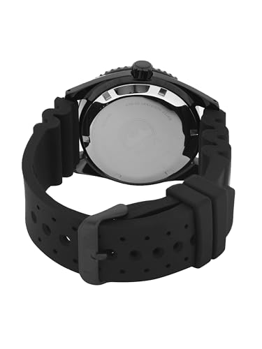 ALBA Silicone Men's Analog Wristwatch Al4439X1, Dial Color-Green, Band Color-Black - Image 6