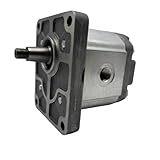 Hydraulikpumpe, 28,5 l/min, Kegelachse 1:8, GAS-Anschlüsse, europäischer Flansch, europäische Montage, Marke Hydrosila. Pumpe für Traktor, Pumpe für Hydraulikpresse und Hydraulikgruppe