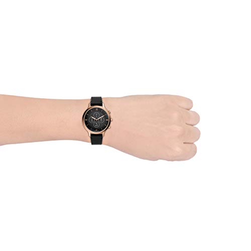 Image of Fossil Charter Hybrid Hr Smartwatch Black Dial Women's Watch - FTW7011