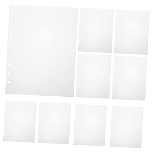 PRETYZOOM 30pcs Card Holders Photo Album Inner Pages for Scrapbooking Travel Business Trips Organized Storage