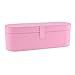 Dyson Supersonic Hairdryer Case, DreamCatching Magnetic Flip PU Leather Anti-scratch Cover Dustproof and Moistureproof Portable Storage Travel Case for Dyson Supersonic Hair Dryer， Pink