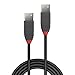 LINDY 36691 - Cable USB 2.0 Tipo A a A, Color Negro,...