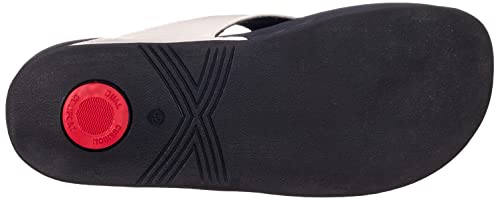 Carlton London mens White Men's Thong Sandals Flat Sandal