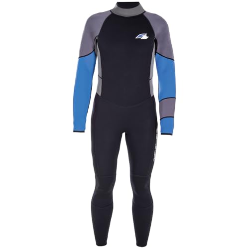 F2 Herren Neopren Anzug Rebel - Full Suit 4/3 mm L Blau 2024/25