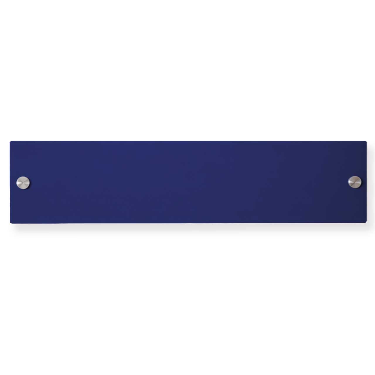 Bande de chaise bleue en acrylique 60 x 14 cm – Protection murale anti-rayures pour chaise, porte-chaise rigide 3 mm, pour chaises de salle d'attente, bureaux et maison (4, 60 x 12)
