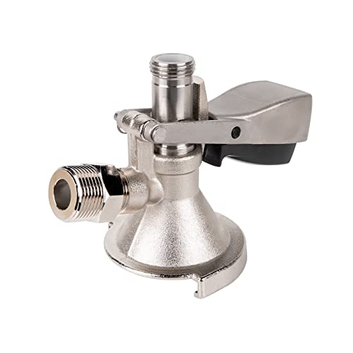 Foto von Gastrobedarf Westerbarkey Zapfgarnitur klein mit Schanksäule, Schankhahn, Flachkeg (A), Co² 500g, Druckminderer & Schläuche