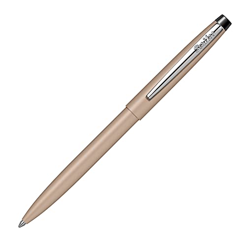 Scrikss F108 Tükenmez Kalem, Kapaktan Basmalı Makanizma, Kahve