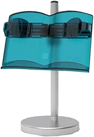 GIZNXBA Book Stand for Reading, Book Holder Stand, Adjustable Height&Angle Laptop Stand for Couch, Portable Cookbook Holder Stand for Textbook, Recipe, Magazine, Tablet (Color : Green)