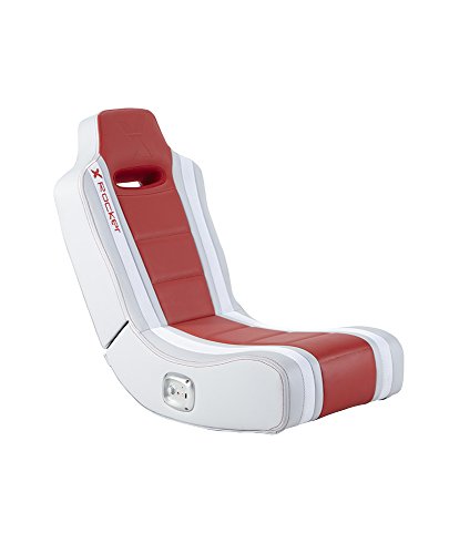 X Rocker Hydra 2.0 Floor Rocker Gaming Chair with 2.0 Audio System (Red)