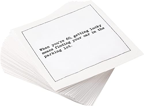 Five-Star-Napkins-Inappropriate-Thoughts-Quotes-White-Cotton-Cocktail-Napkins-Beverage-Napkins-Bar-Napkins-Cloth-Napkins-Party-Napkins-Events-Holidays-Birthdays-Disposable-45-x-45-50x Five Star Napkins Inappropriate Thoughts Quotes White Cotton Cocktail Napkins Beverage Napkins Bar Napkins Cloth Napkins Party Napkins Events Holidays Birthdays Disposable 45 x 45 50x