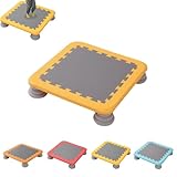 Bouncing Board 25 Zoll Rebounder, quadratisches sensorisches Trampolin für Indoor Outdoor Balance und körperliche Bewegung