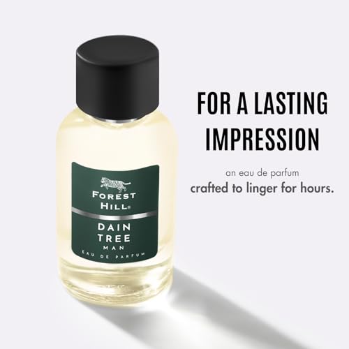 Image of Forest Hill Premium Eau De Parfum, Fresh & Soothing Fragrance Scent, Long Lasting Perfume Spray For Men (Dain Tree 100ml)
