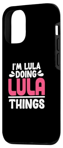 Image of Personalized First Name I'm Lula Doing Lula Things Case for iPhone 12 /12 Pro