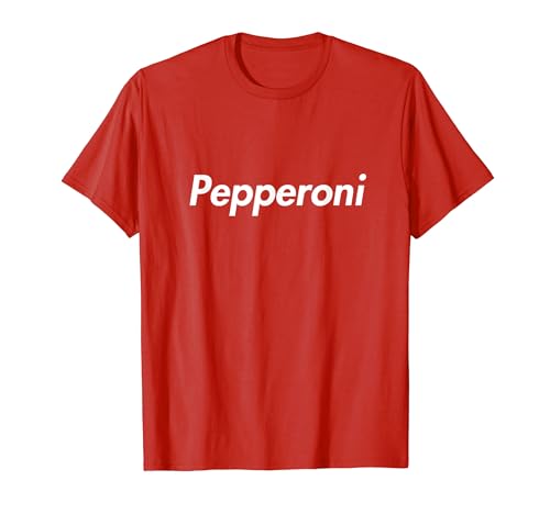 Pepperoni - Pepperoni Mode minimaliste T-Shirt