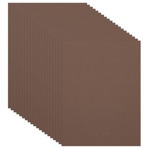 Mousse EVA marron 1mm PATIKIL plaque loisirs créatifs 40x30