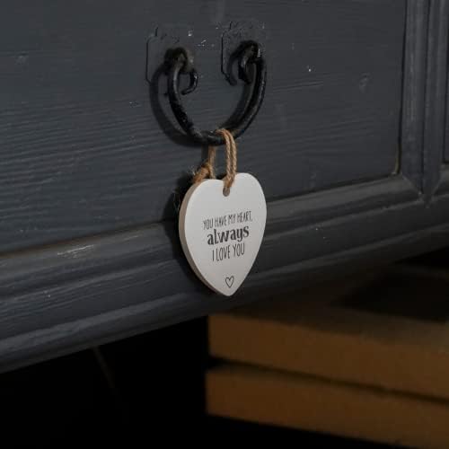 Splosh Loving Hearts - Love - Sentimental Personalised Gifts, Inspirational Quotes, Stunning Hanging Heart, for Mum, Friendship Gifts and Gifts for Him and Her on Special Occasions