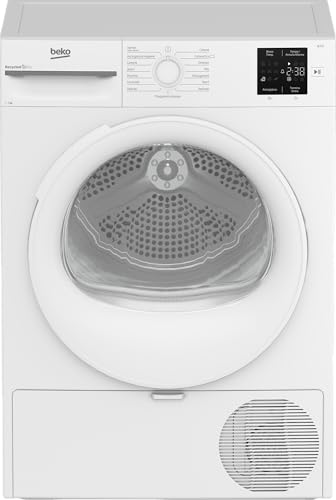 Beko - AMBMTS372W - Asciugatrice slim 7 kg, A++, pompa di calore