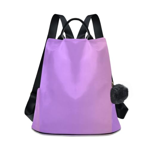 Sac à dos violet dégradé femme pour la ville et le travail