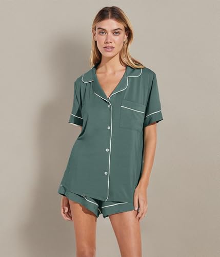 Image of Eberjey Gisele Rib Relaxed Short PJ Set