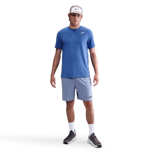 Nike DF Dfc Crew t-shirt homme anti-transpiration bleu taille S - 3