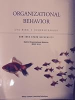 Organizational Behavior SJSU Edition 1119086507 Book Cover