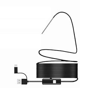 Borescopen Superdunne 3,9 mm 3-in-1 TYPE-C USB-endoscoop, 1 m / 2 m / 3,5 m / 5 m Android-computer 2.0 MP Borescope…
