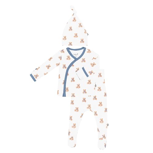 KYTE BABY - Kyte Baby Take Me Home Set with Cap - Ultra Soft Bamboo Rayon Newborn Going Home Outfit, 0-3 Months, Bear - Best Deal on Amazon