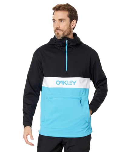Oakley Men's Thermonuclear Protection Nose Grab Softshell Hoodie