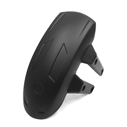 Image of uxcell Black Plastic Motorcycle Rear Wheel Cover Fender Splash Guard Mudguard w Bracket