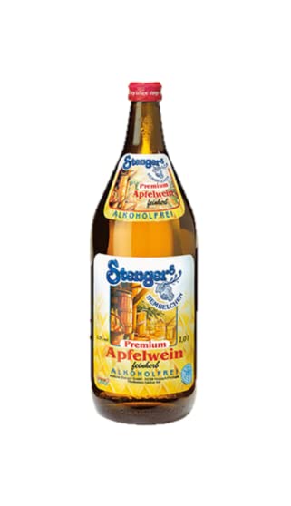 Stengers Premium Apfelwein feinherb Alkoholfrei 6 x 1 Liter inkl. 0,90€ MEHRWEG Pfand