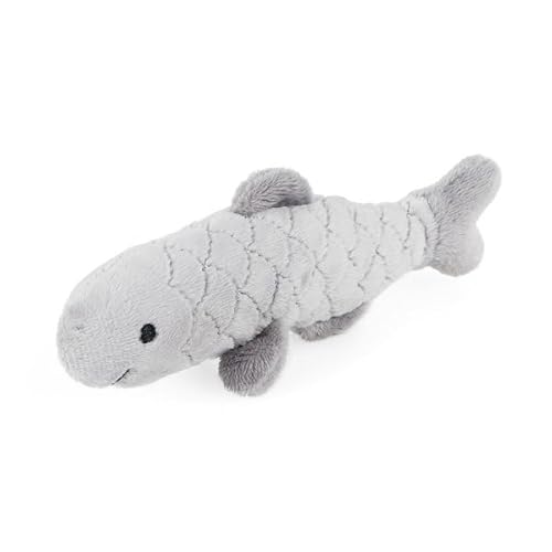 Surrey Feed Smokey the Sardine Cat Toy con hierba gatera (respetuoso con el medio ambiente, hecho de botellas recicladas)