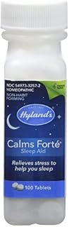 Hylands Homeopathic Calms Forte Sleep Aid Tablets, 100 Count