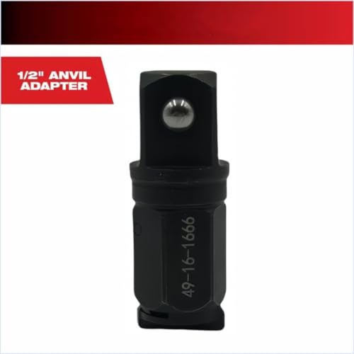Image of 49-16-1666 Box Ratchet 1 /2'' Anvil Adapter With locking function For Milwau-kee M-12 FUEL INSIDER Box Ratchet