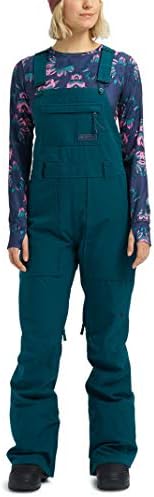 Burton Womens Avalon Bib Pant, Deep Teal, X-Small